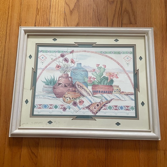 Vintage western framed decor - Picture 1 of 4